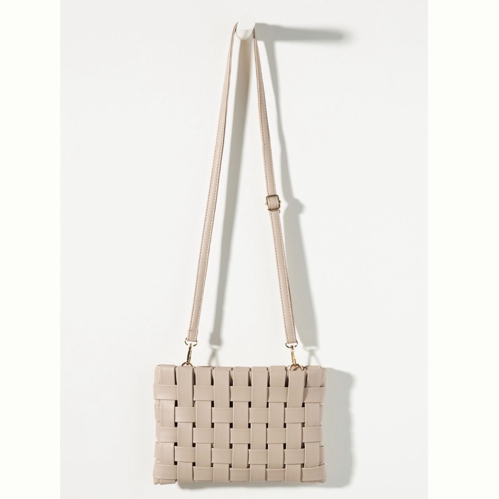 Anthropologie Lindy Woven Clutch